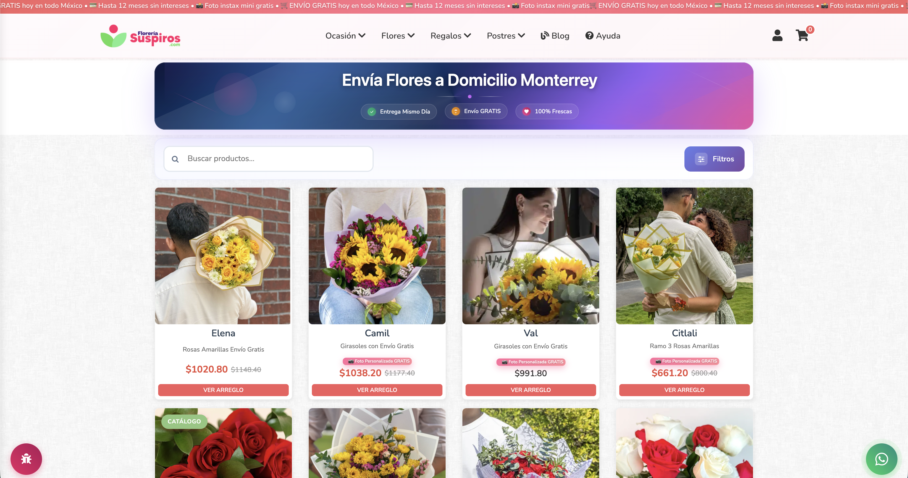 Floreria Suspiros Case Study